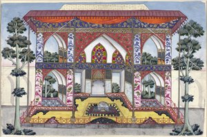 Diwan privato (Edificio della Corte) di Shah Safi I di Persia da Anonymous